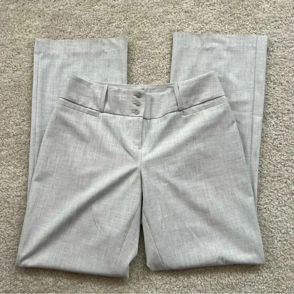 The Limited Collection Lexie Fit Dress Pants Heather Light Gray Women’s Size 4 - Picture 1 of 12